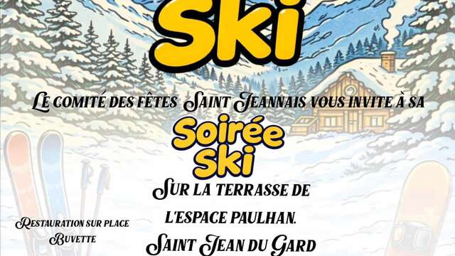 Soirée  - Les Cévenols font du ski