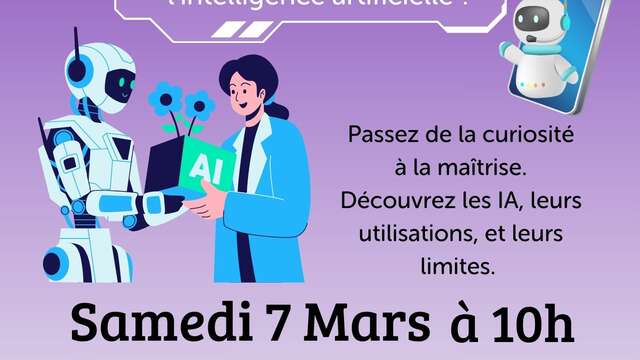 Atelier numérique - Découverte de l'Intelligence artificielle