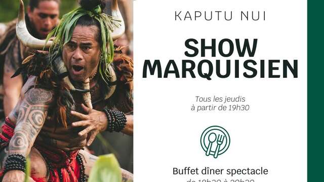 Kaputu Nui Marquesan Show - Tahiti Pearl Beach Resort