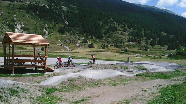 Pump track de Ceillac