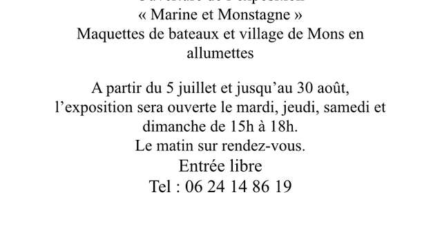 Marine et Monstagne