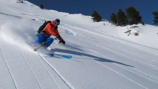 Découverte du ski de rando à La Grave avec Azimut