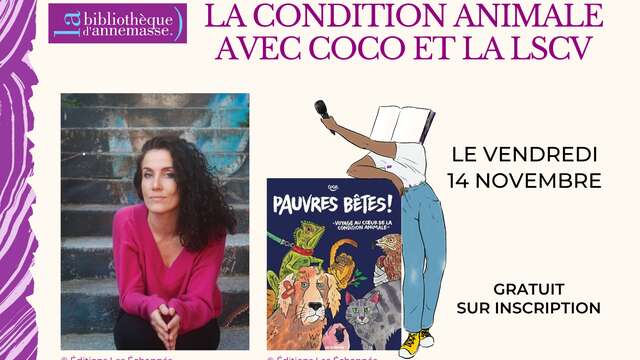 La condition animale avec l'illustratrice Coco