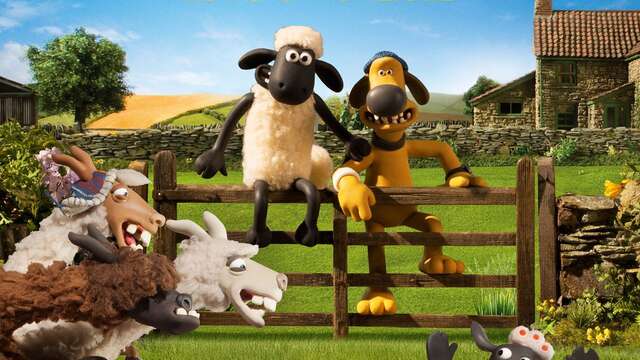 Ciné goûter au cinéma Le Charmieux : Shaun le mouton, la ferme en folie