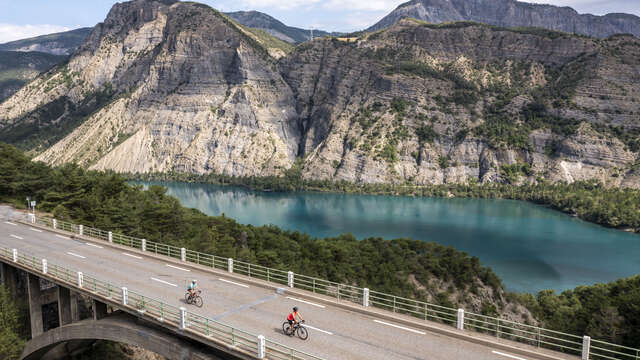 Cyclo n°13 - Le tour du lac de Serre-Ponçon
