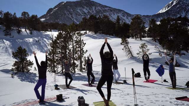 Snowshoeing & Yoga with Chrystel