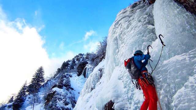 Cascade de glace - ESI