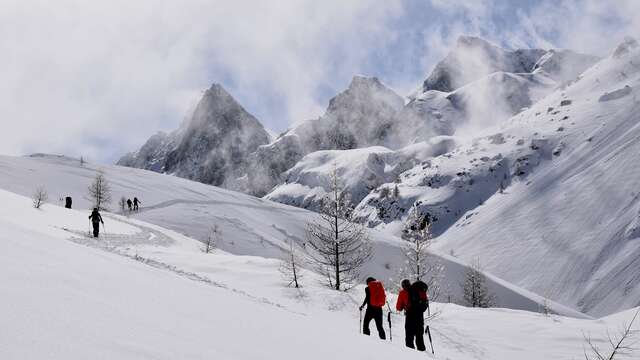 Atelier itinérant "faire sa trace, partager l'espace"  à Arvieux