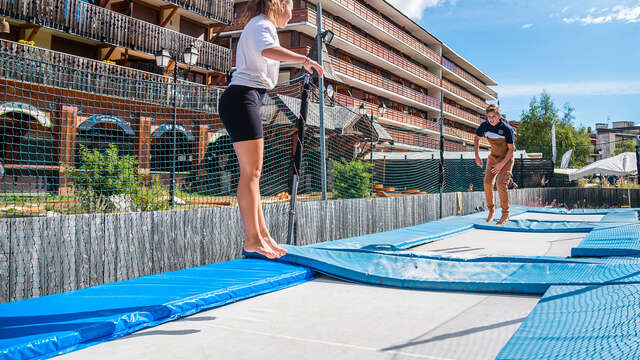 Trampoline of la Patinoire