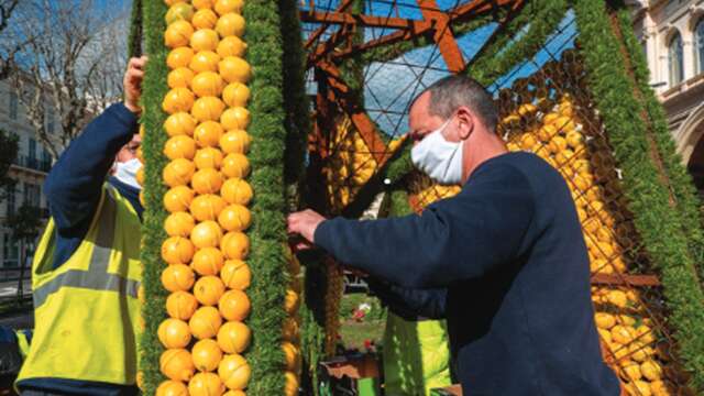 92ème Fête du Citron® - Escursione: al centro dei preparativi per la Festa del Limone