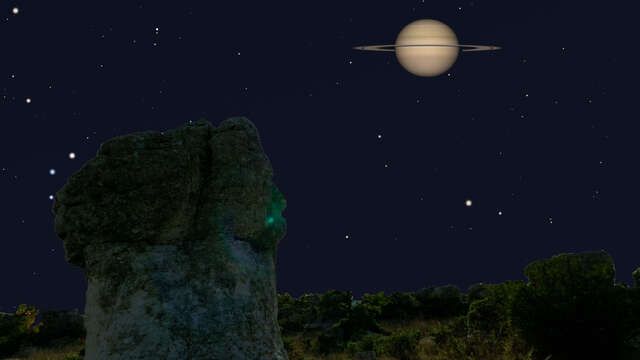 Observation du ciel aux Mourres