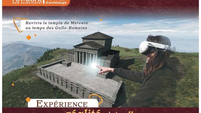 Animation : Revivre le temple de Mercure au temps des Gallo-Romains - Festival Connexions 2025