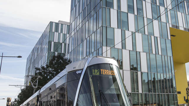 Le tram et la Grand'Rue