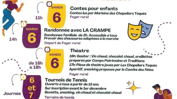 Concours sportifs, randonnée, spectacles, concert | Téléthon