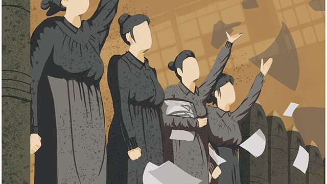 Les filles aux mains jaunes