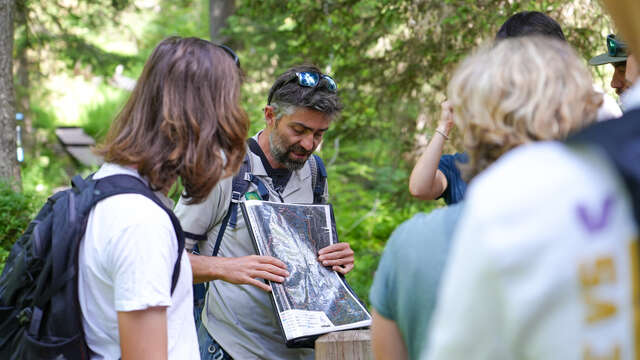 Visite guidée du sentier des Arpelières - animaux des tourbières