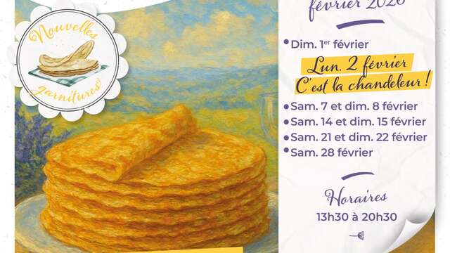 "Chez Huguette" fête la Chandeleur