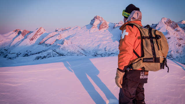 Welcome drink: discovering the piste service