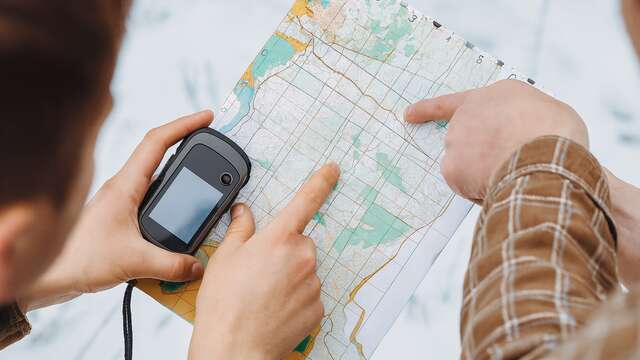 Chasse au trésor Geocatching sur pistes