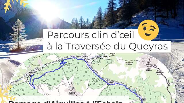 Les intégrales de l'espace nordique du Queyras - Le Haut Guil