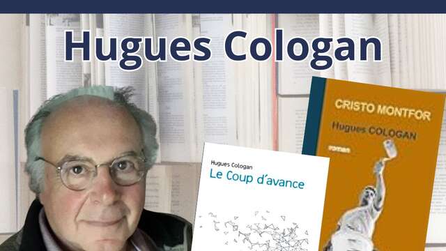 Dédicace avec l'auteur de littérature Hugues Cologan