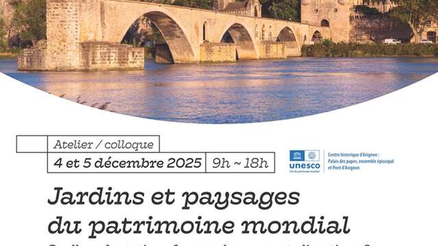Jardins et paysages du patrimoine mondial - Quelles adaptations face au changement climatique ?