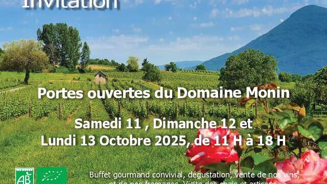 Open days at Domaine Monin