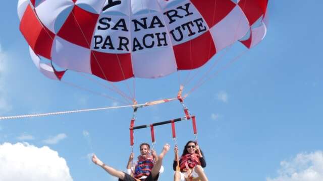 Parasailing with Sanary parachute