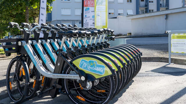 Docking Point MontenVélo - Saint-Gervais-les-Bains railway station - Le Fayet