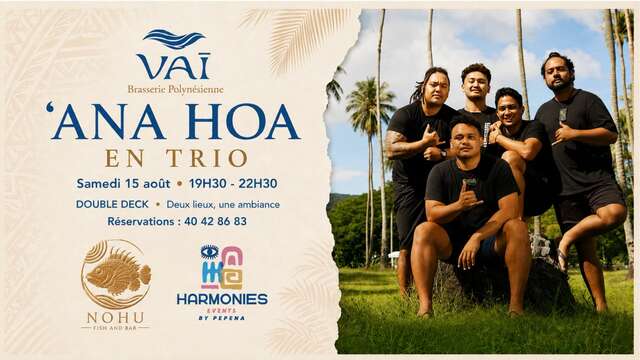 Ana Hoa en concert au Vai Brasserie