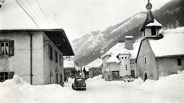 The village of La Chapelle d'Abondance
