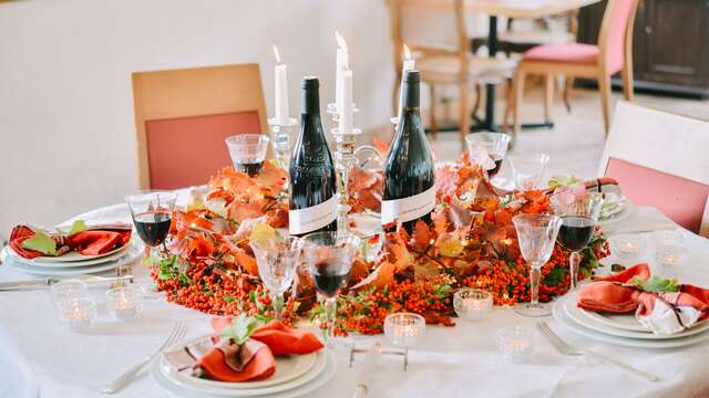 Menu Vigneron au Clos de Caveau