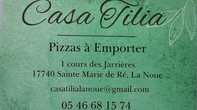 Casa Tilia - takeaway pizza