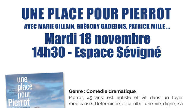 Ciné Seniors - Une place pour Pierrot