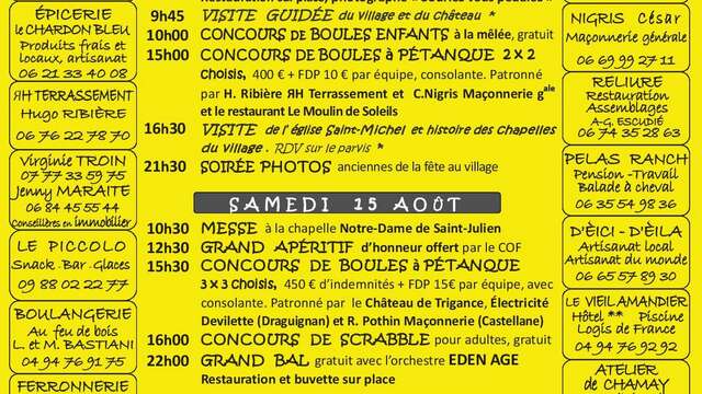The Saint-Roch Feast