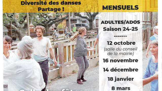 Les ateliers de Danses Trad'