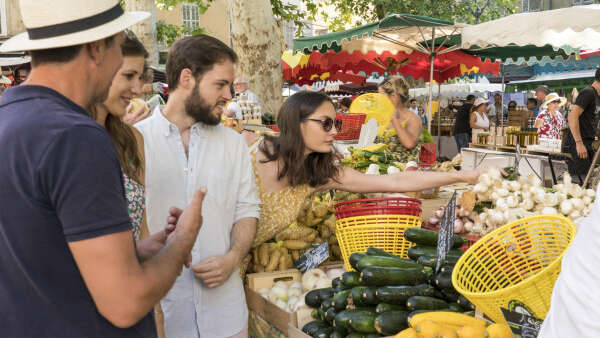 Marchés et villages du Luberon