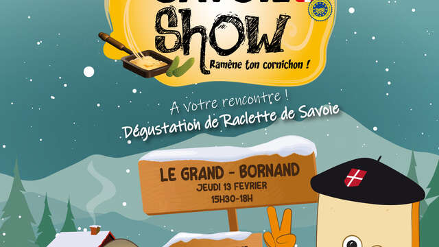 Raclette de Savoie show