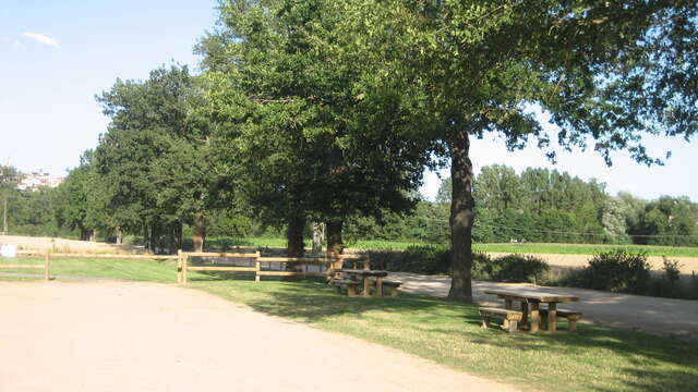 Espace de pique-nique / Roseraie