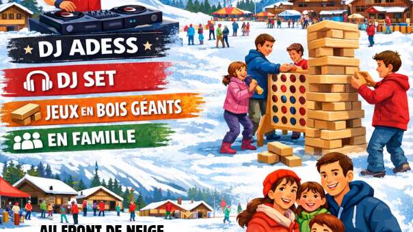 Jeux en Famille au Front de neige