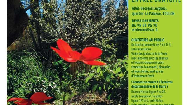 Printemps des Poètes in der Écoferme de la Barre