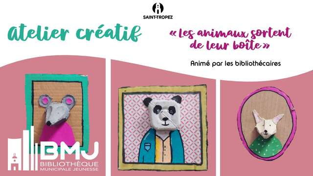 Kreativ-Workshop: "Die Tiere kommen aus ihrer Schachtel! "