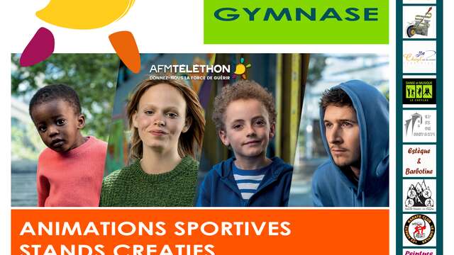 Après-midi d'animations en faveur du Téléthon au gymnase du Cheylas