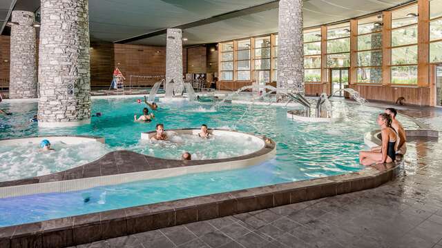 Evening at the Aquasportif Center - Inflatable structures