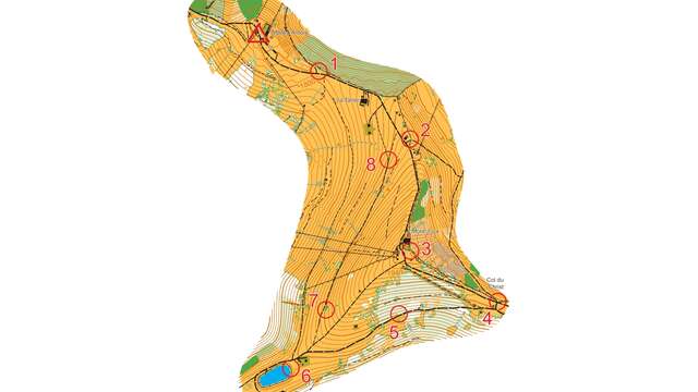 Parcours d'orientation Mont d'Arbois