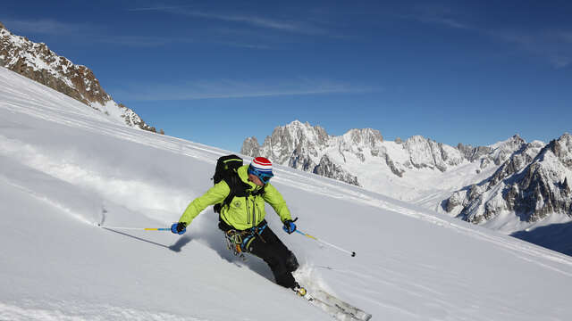 Sci fuori pista di gruppo - Cie des Guides de Chamonix