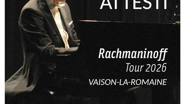 "Francesco Attesti Rachmaninov Tour 2026" - Concert in het Théâtre des 2 mondes