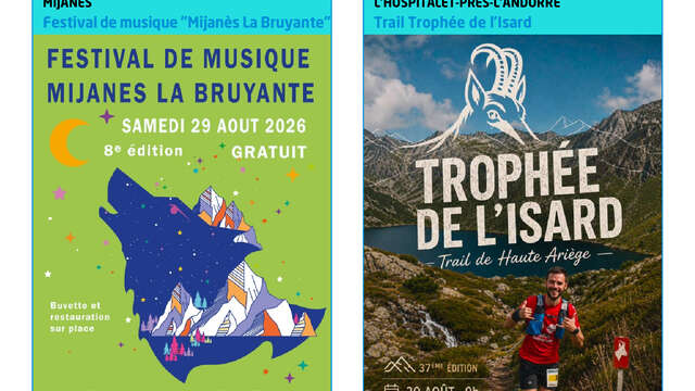 Programme des animations et des activités des Pyrénées Ariégeoises
