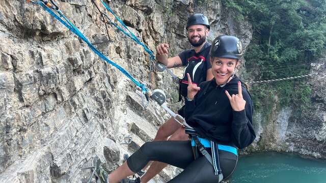 Via ferrata famille et petit groupe