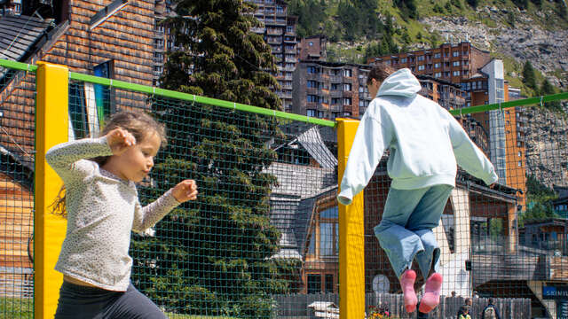 Trampoline for young